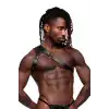 Tek Omuz Erlek Harness, Erkek Clubwear, Dancewear, Fantazi Giyim - APFTM153