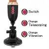 Teleskopik Vibratör Siyah