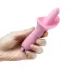 Tırtıklı Dil Vibratör Pembe