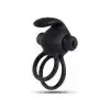 Titreşimli Rabbit Penis Halkası Siyah