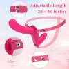 Uzaktan Kumandalı Çift Taraflı Titreşimli Strap-On Rose – 10 Mod, Su Geçirmez, Ayarlanabilir Kayışlı