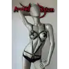 Vücudu Saran Deri Fantazi Harness - APFT240