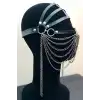 Zincirli Deri Seksi Maske - APFT465