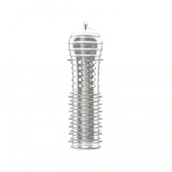 Şeffaf Silikon Penis Kılıfı Tırtıklı