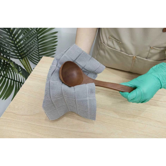 Pureza Gri Rulo Mikrofiber Temizlik Bezi 30X30 cm 20li- Mutfak, Banyo, Cam ve Araba Için