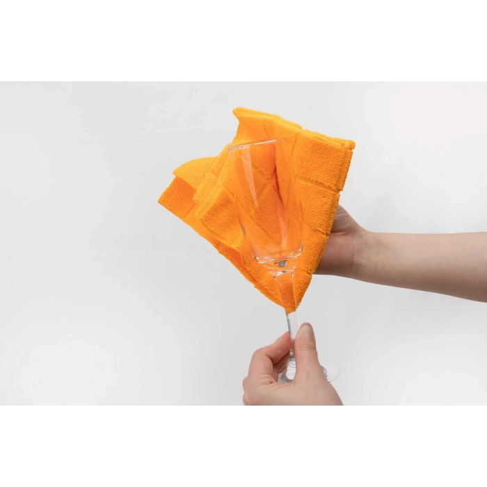 Pureza Turuncu Rulo Mikrofiber Temizlik Bezi 30X30 cm 20li- Mutfak, Banyo, Cam ve Araba Için