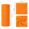 Pureza Turuncu Rulo Mikrofiber Temizlik Bezi 30X30 cm 20li- Mutfak, Banyo, Cam ve Araba Için