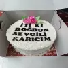 Sevgiliye Yazılı-Konuşan Pasta