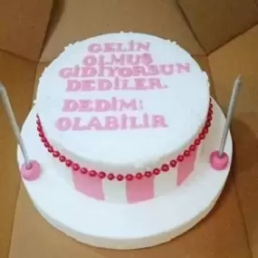 Yazılı Pasta Siparişi İzmir