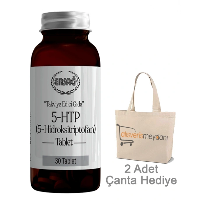 Ersağ 5-HTP (5-Hidroksitriptofan) - 30 Tablet