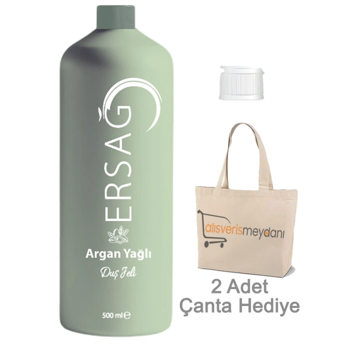 Ersağ Argan Yağlı Duş Jeli - 500 ML