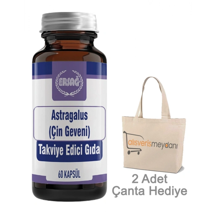 Ersağ Astragalus (Çin Geveni) - 60 Kapsül