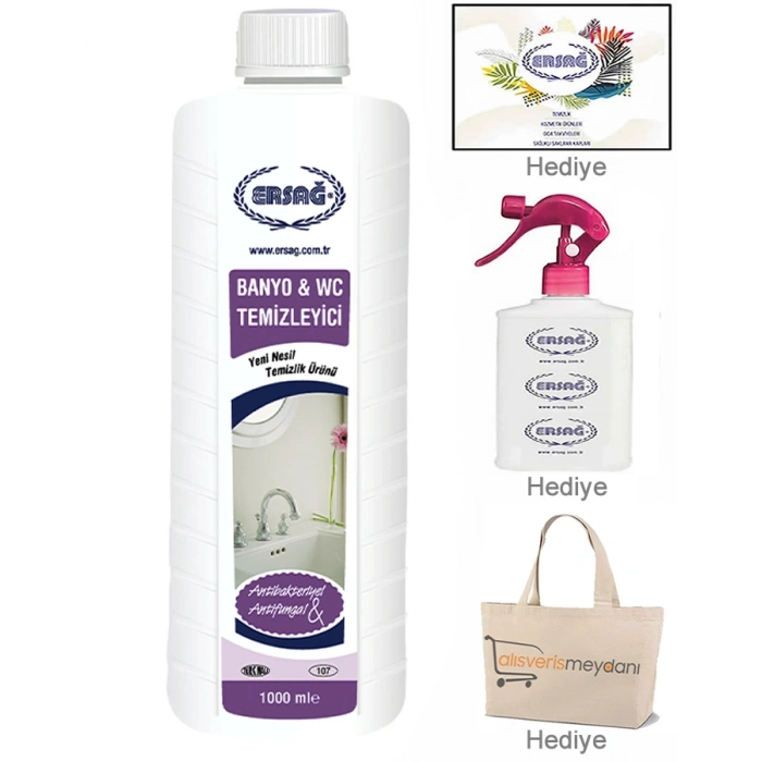 Ersağ Banyo Wc Temizleyici - 1000 ML