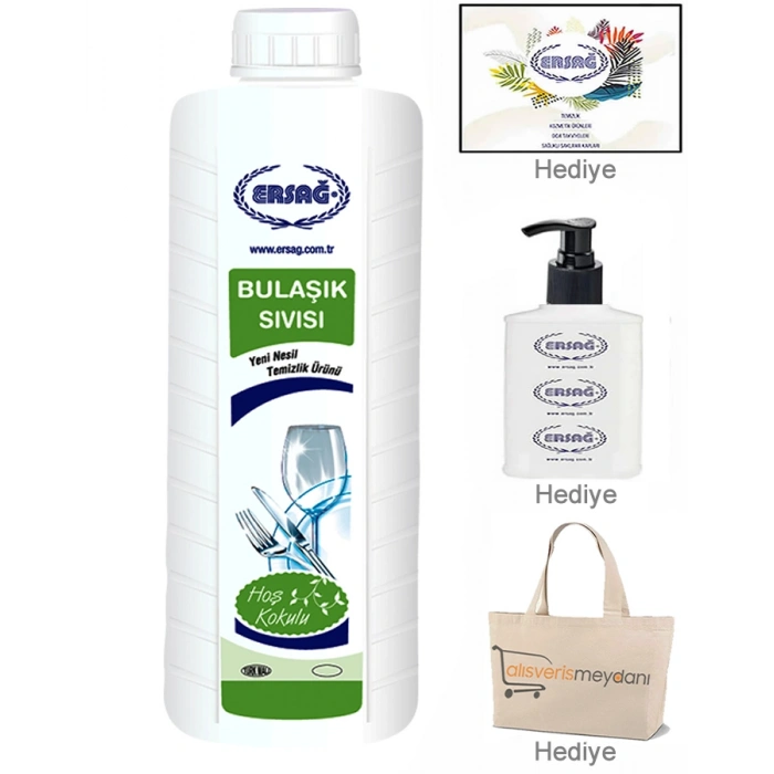 Ersağ Bulaşık Sıvısı - 1000 ML