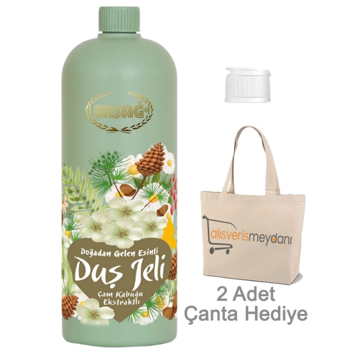 Ersağ Çam Kabuğu Ekstraktlı Duş Jeli - 500 ML