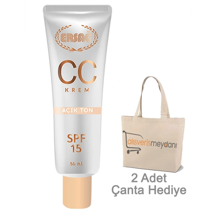 Ersağ CC Krem (Açık Ton) - 50 ML
