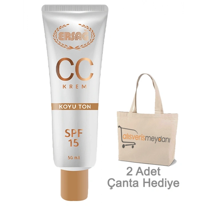 Ersağ CC Krem (Koyu Ton) - 50 ML