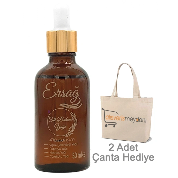 Ersağ Cilt Bakım Yağı 4 lü Karışım - 50 ML