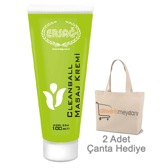 Ersağ Cleanball Masaj Kremi - 100 ML