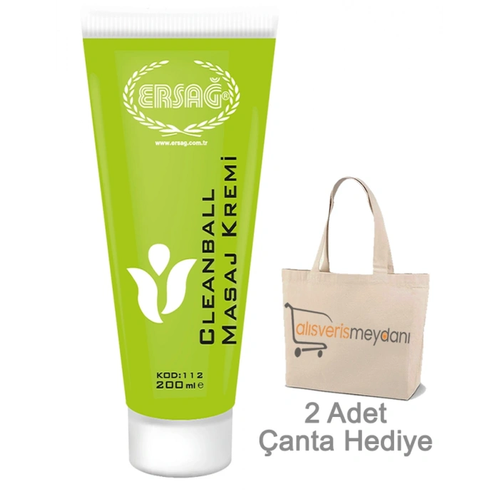 Ersağ Cleanball Masaj Kremi - 200 ML