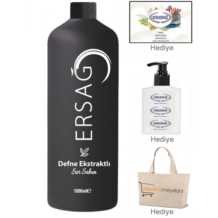 Ersağ Defne Özlü Sıvı El Sabunu - 1000 ML