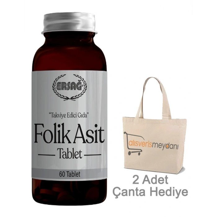 Ersağ Folik Asit - 60 Tablet