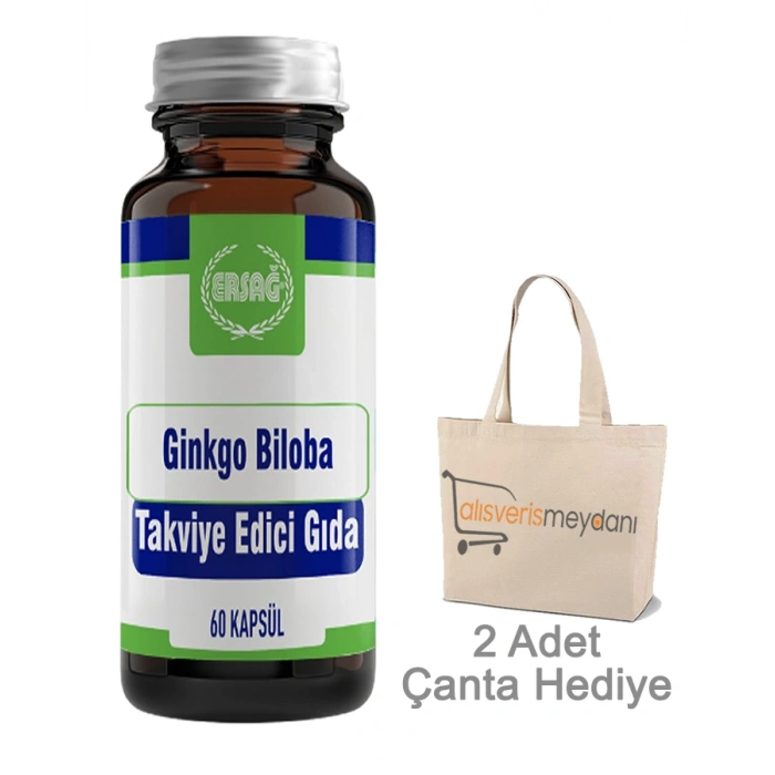 Ersağ Ginkgo Biloba - 60 Kapsül