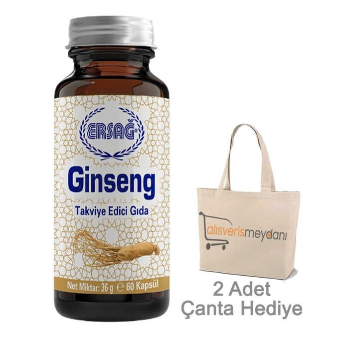 Ersağ Ginseng - 60 Kapsül