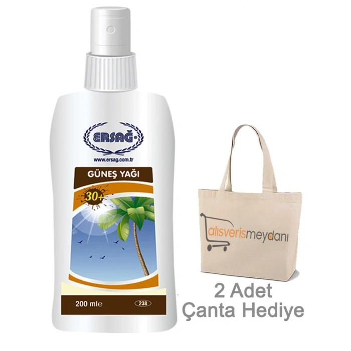 Ersağ Güneş Yağı - 200 ML