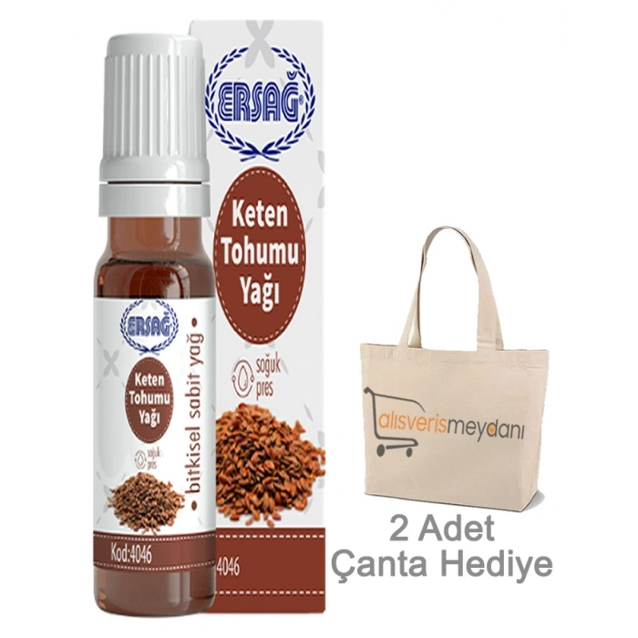 Ersağ Keten Tohumu Yağı - 30 ML