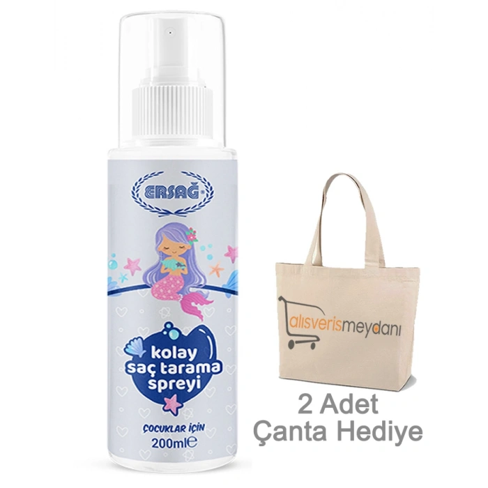 Ersağ Kolay Saç Tarama Spreyi (Çocuk) - 200 ML