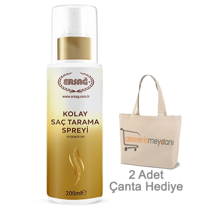 Ersağ Kolay Saç Tarama Spreyi (Yetişkin) - 200 ML
