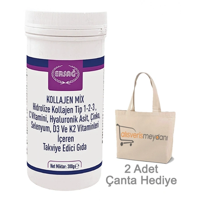 Ersağ Kollajen Mix (Tip 1-2-3) - 300 GR