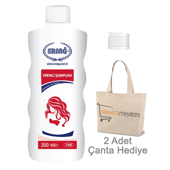 Ersağ Kremli Şampuan - 300 ML