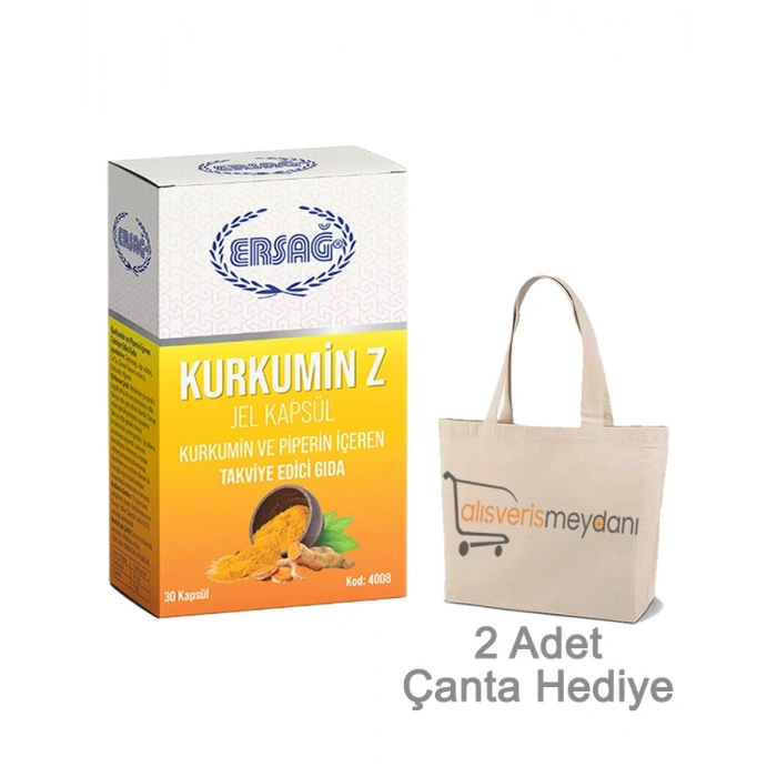 Ersağ Kurkumin Z - 30 Kapsül