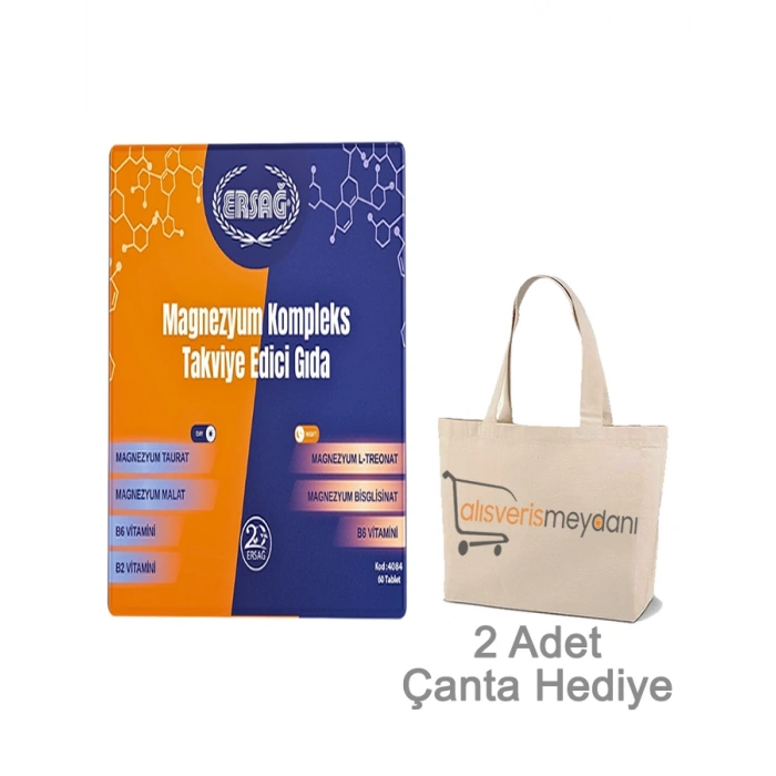 Ersağ Magnezyum Kompleks - 60 Tablet