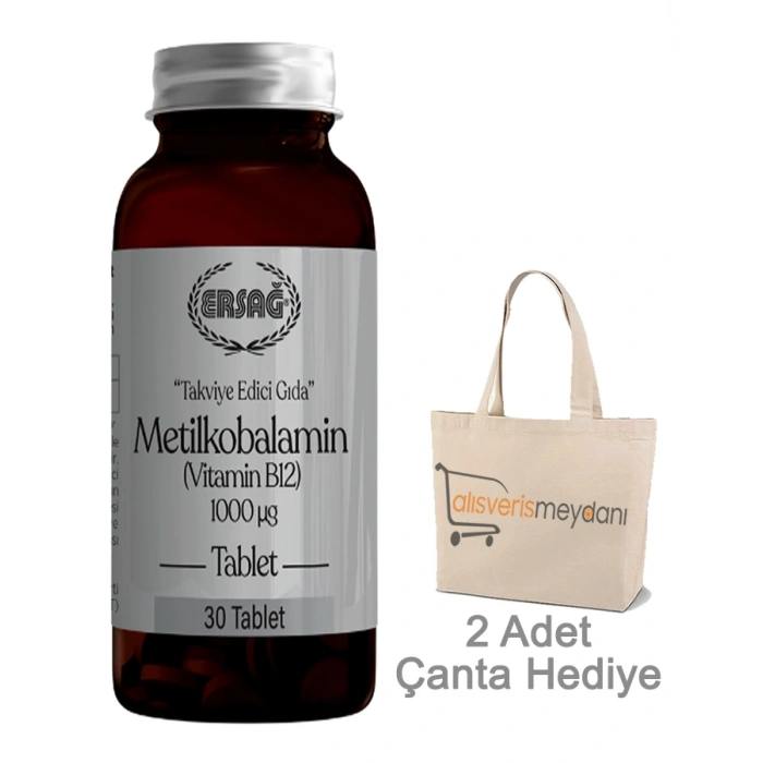 Ersağ Metilkobalamin (Vitamin B12) - 30 Tablet