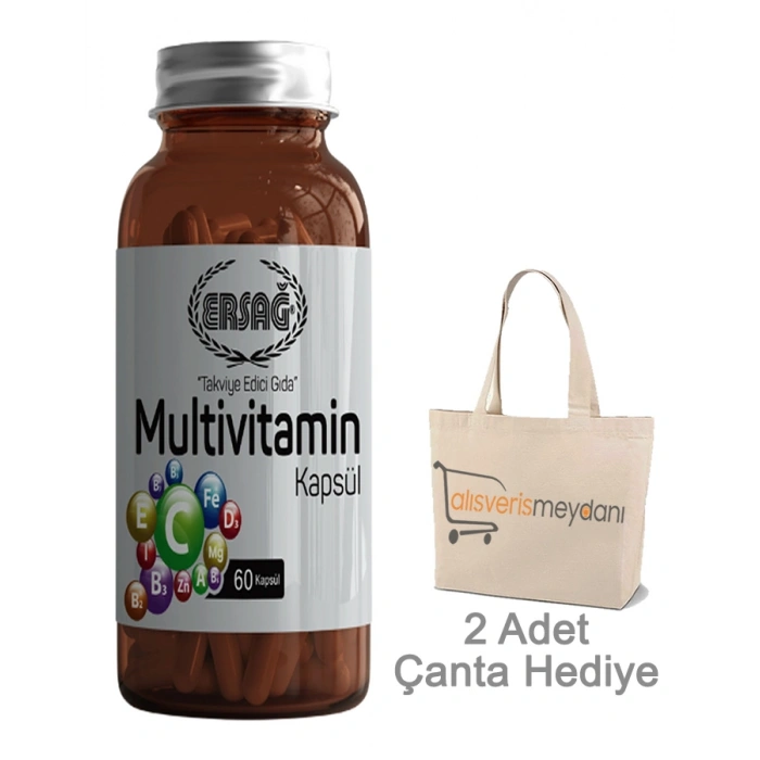Ersağ Multivitamin - 60 Kapsül