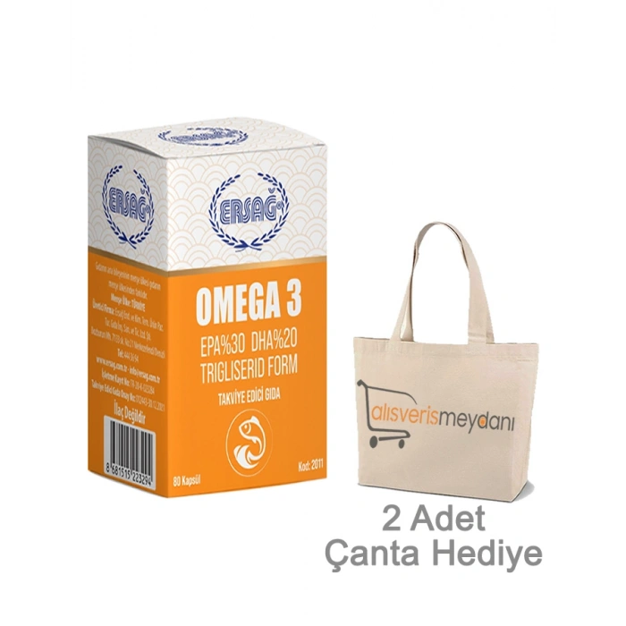 Ersağ Omega 3 - 80 Kapsül