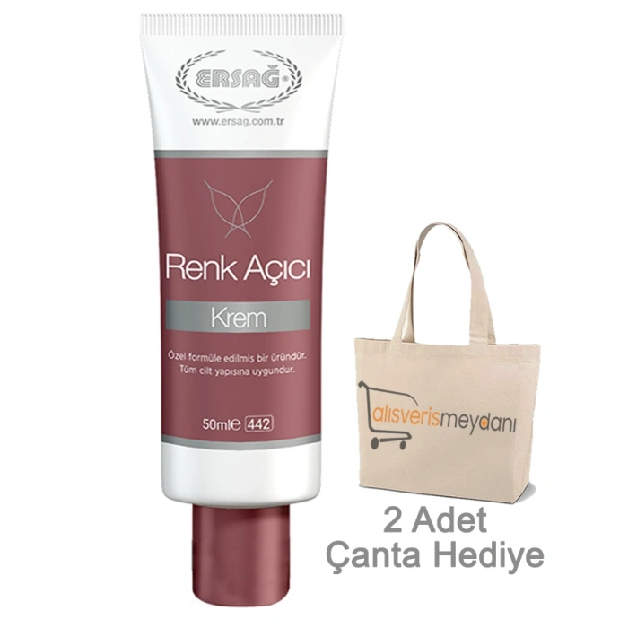 Ersağ Renk Açıcı Krem - 50 ML