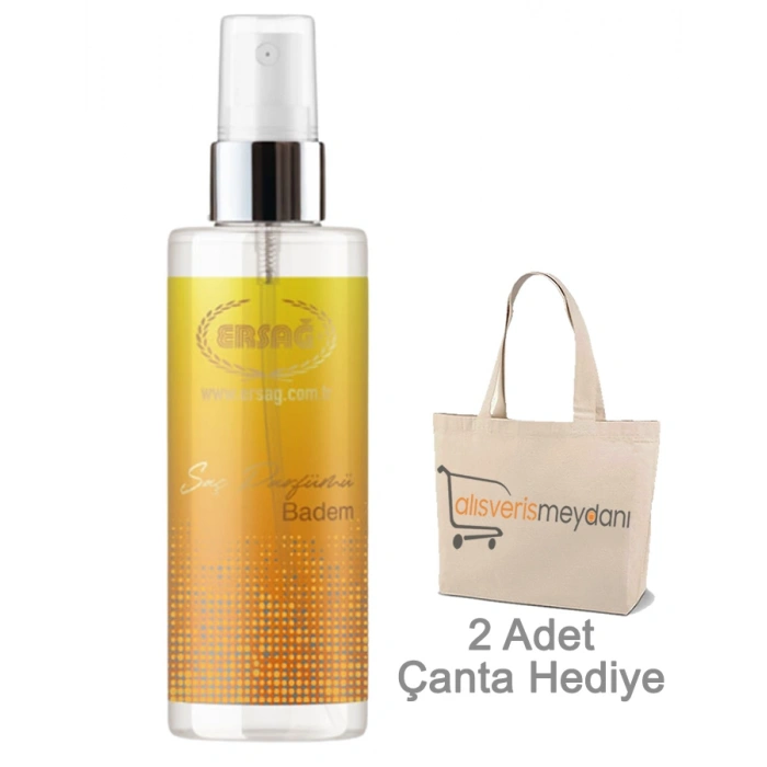 Ersağ Saç Parfümü (Badem) - 200 ML