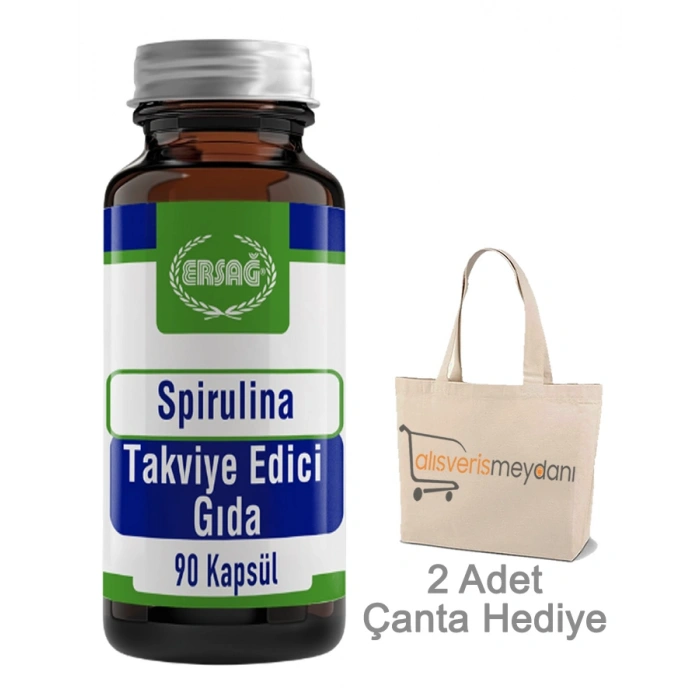 Ersağ Spirulina - 90 Kapsül