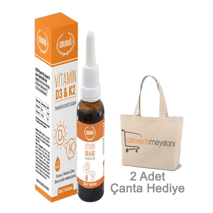 Ersağ Vitamin D3 & K2 - 30 ML