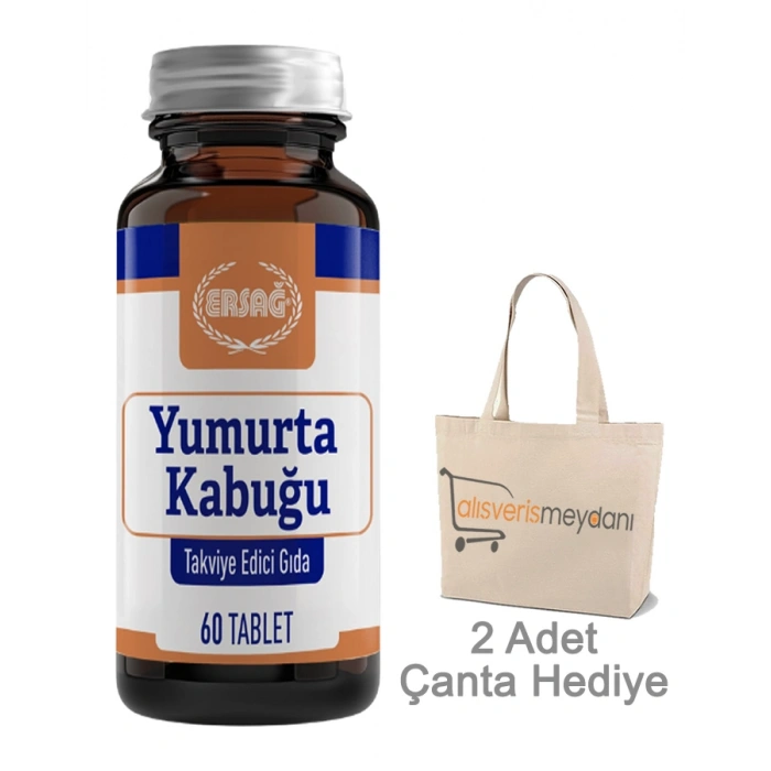 Ersağ Yumurta Kabuğu - 60 Tablet