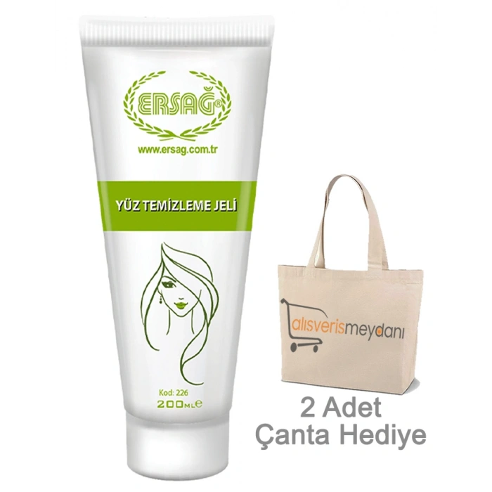 Ersağ Yüz Temizleme Jeli - 200 ML