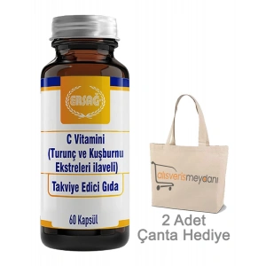 Ersağ C Vitamini (Turunç ve Kuşburnu İlaveli) - 60 Kapsül