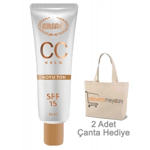 Ersağ CC Krem (Koyu Ton) - 50 ML