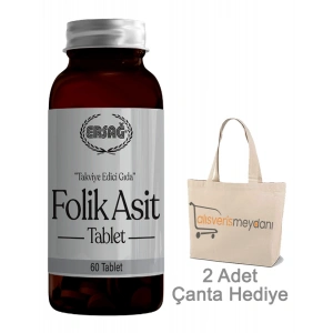 Ersağ Folik Asit - 60 Tablet