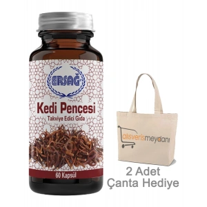 Ersağ Kedi Pençesi - 60 Kapsül