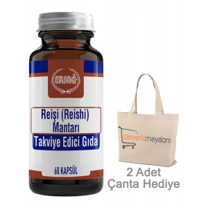 Ersağ Reişi (Ganoderma) Mantarı - 60 Kapsül